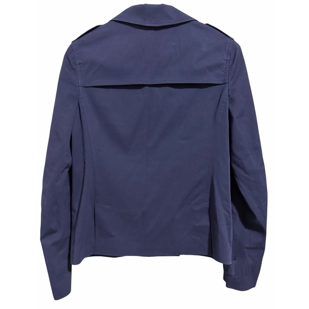 Theory Double Breasted Navy Blue Blazer Jacket Women's Size Small - Picture 2 of 13